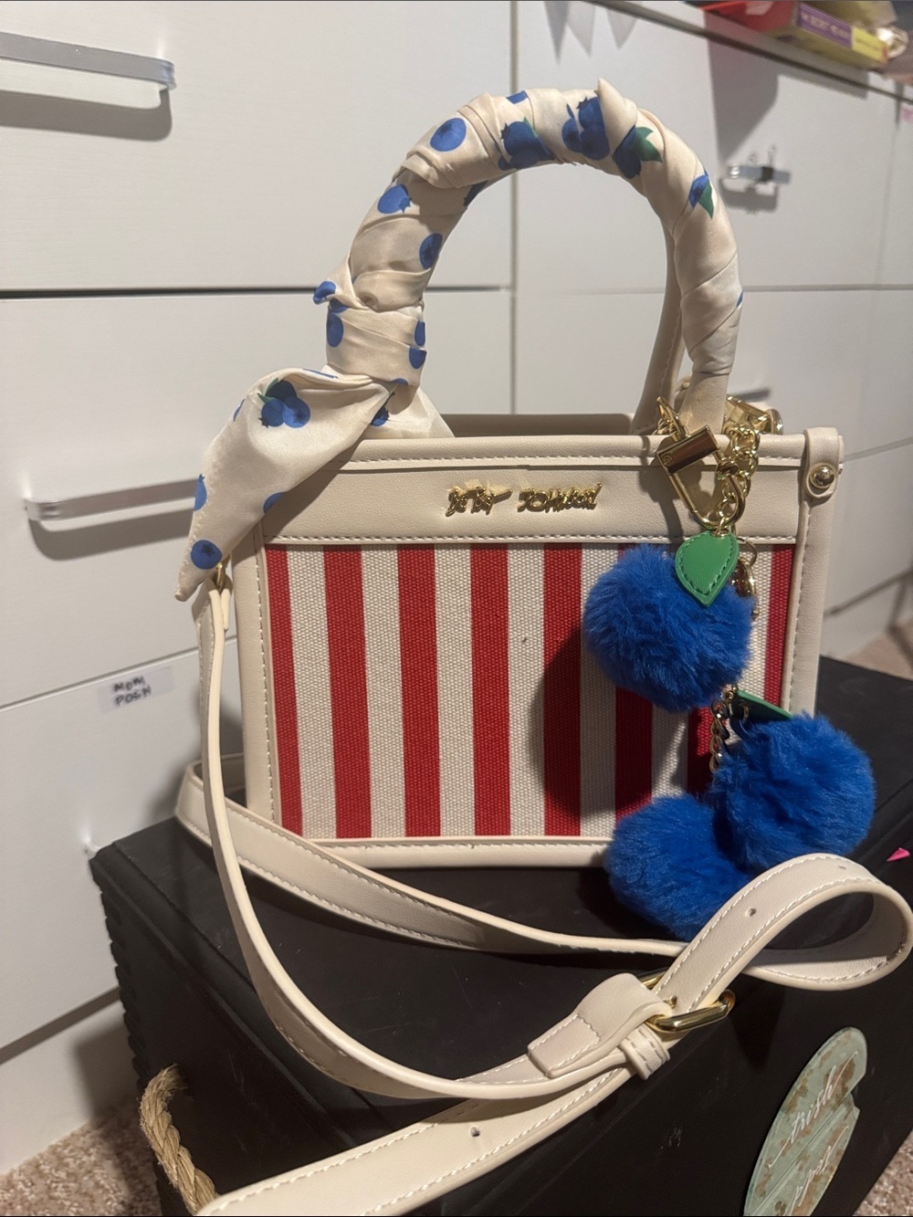 Betsy Johnson Americana Small Tote Crossbody